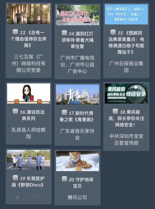 中山電視臺兩部優秀力作入圍省級網絡文化精品，誠邀用戶為作品火熱投票并助力推廣網絡文化新潮流